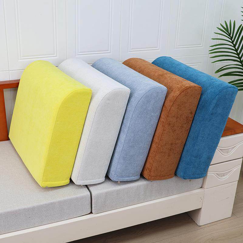 沙发靠垫科技布大靠背客厅实木沙发靠背垫长方形单人靠垫定靠枕制