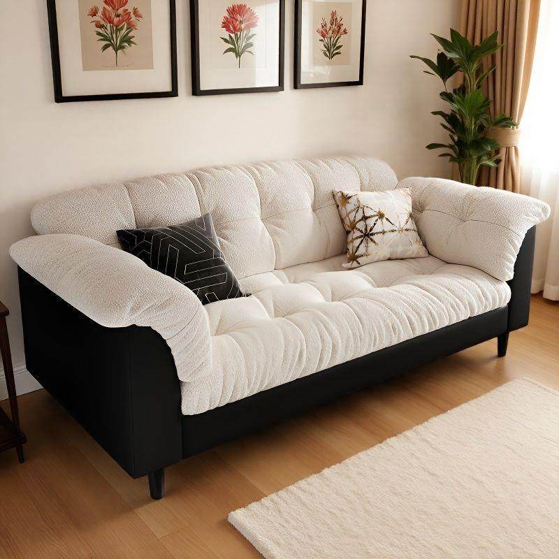 山茶花布艺沙发小户型客厅卧室家用2025年新款出租屋休息接待区