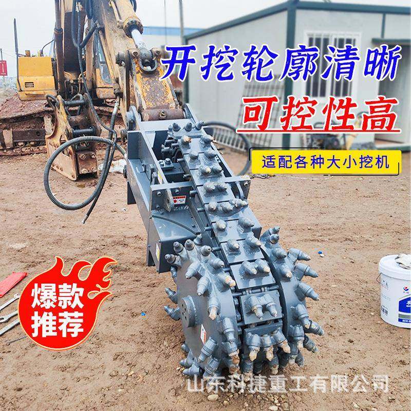 水工程利掘进VVV铣机挖铣挖机头凿岩刨路面铣挖设机备