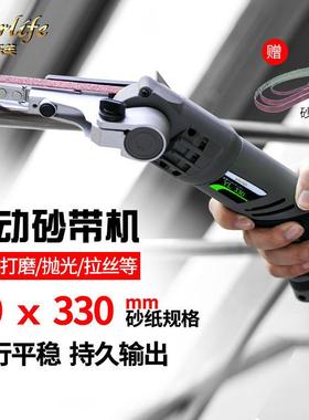 砂带圆管拉锈丝打机抛光机磨机HWF不钢拉丝机机砂带机