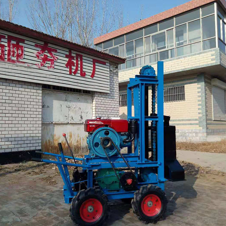 厂家现货自行走链式夯土机 小型自行式柴油砸夯机 手扶式内燃夯实