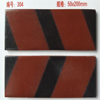 庭仿古948红条中砖室内院别墅闽南清墙水砖仿古红砖文化餐厅墙面