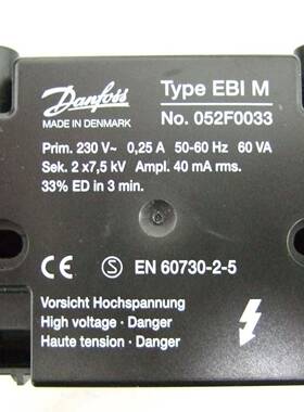 Danfss点火变压o器保EB0I4QKV1P052F404正鹏热能现货特惠质一年