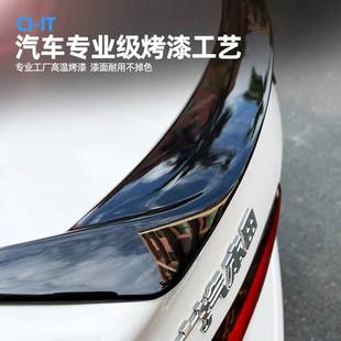 十一代思域型格原厂款尾翼幻夜科技版黑化套件小尾翼配件外观改装