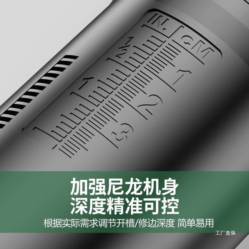 修机电动倒装ZCX多能锣机木铣木工工具雕刻铝功塑开槽板机其边他