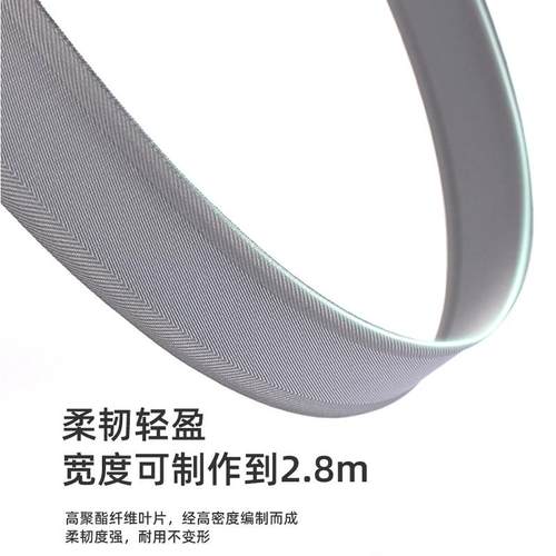 无品牌/O厨F9D布百叶生窗帘朗丝帘房办公室卫间用防水遮客阳帘卧