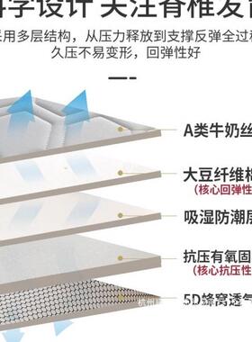 做床垫垫儿软童拼接床学x生宿舍60x70x无品牌/800190x20定小床垫