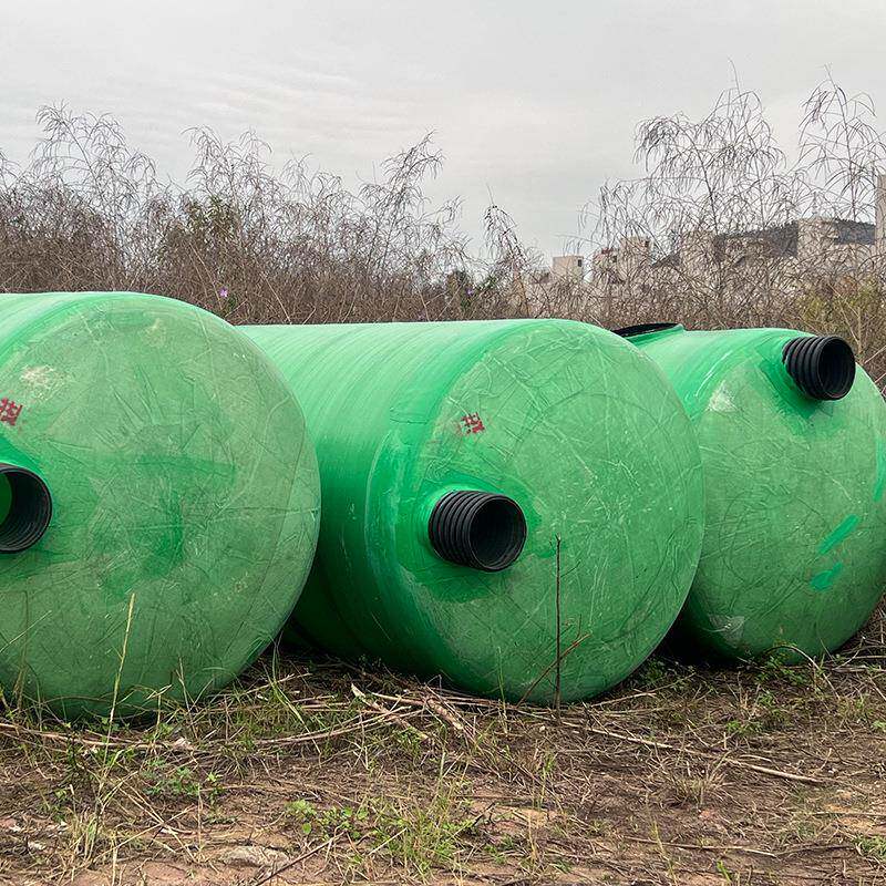 玻璃钢化粪池罐50立货-100储方农村生物缠绕玻璃钢化YEW粪池现直