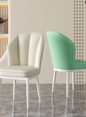 家用轻奢宿舍餐椅化餐椅RFW妆办公椅靠卧室美甲椅厅电脑酒背店简