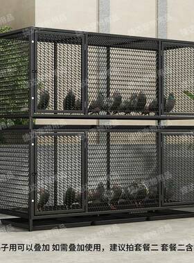 ?OAF鸡笼子室外用大内号农养鸡笼村鸡舍家鸡窝鸡房子鸡棚铁丝网鸭