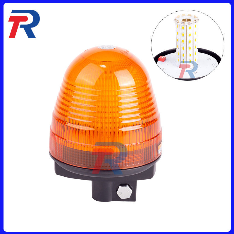 12-24V60LED高亮旋转警示灯