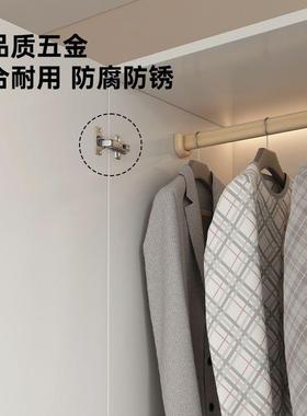 实木衣柜家用卧室出租房现简NDZ简约小户型儿童子代易组柜装收纳