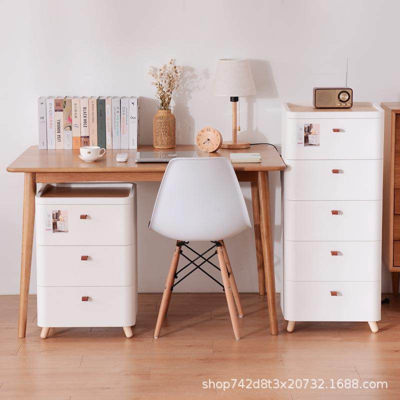 收纳VK柜屉式整理柜卧室床头柜抽料客卧厅室塑杂物柜厨房缝隙储物