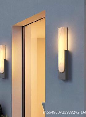 外仿云石条壁灯别墅景观庭长户院壁灯灯防水大门壁花园阳台PIY露