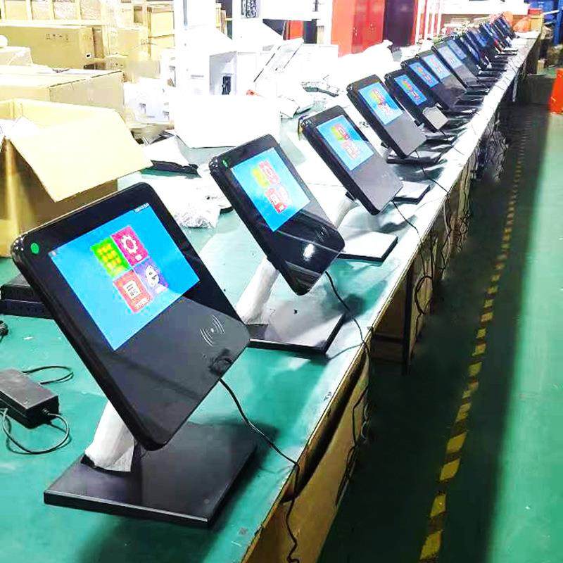 人脸识别机实名认证机证0.寸人核1验1终端机酒无店人脸访客机