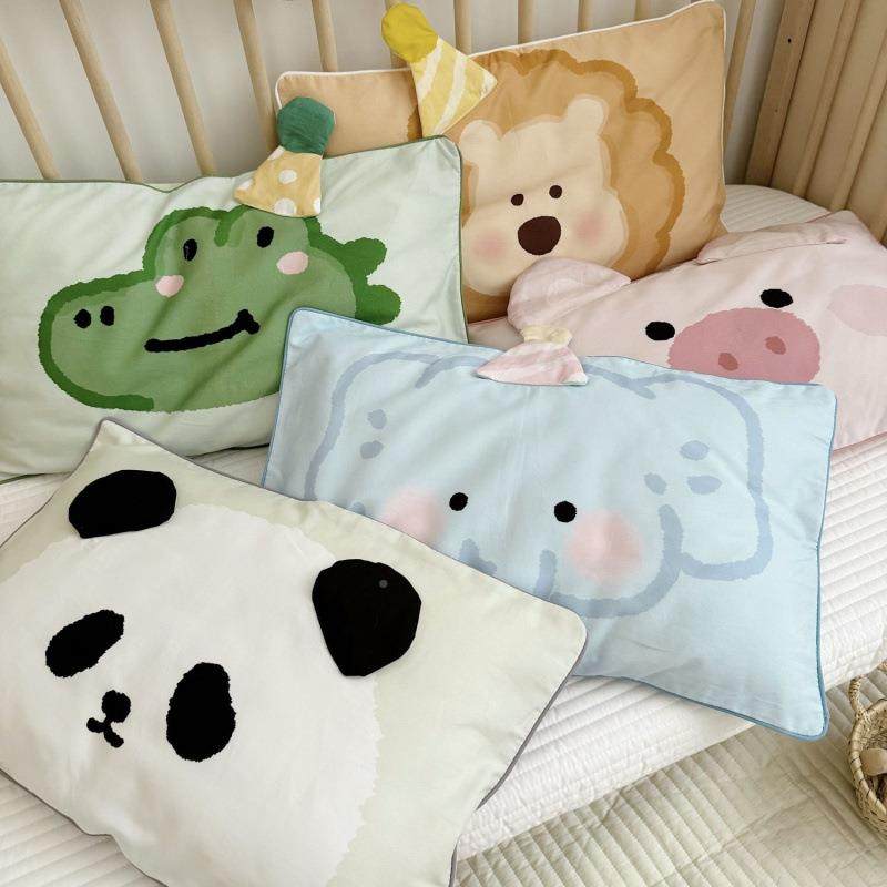 UNU秋冬A类卡通儿童纯棉磨毛芯枕套儿园枕头套305人0幼枕套单成48