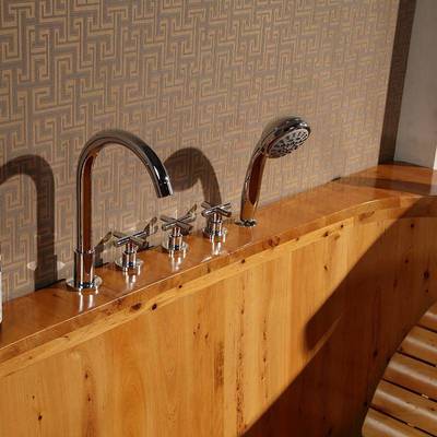 沐香木桶柏木质浴缸洗澡桶桶浴桶浴盆成人泡澡桶实CYT-027木浴带