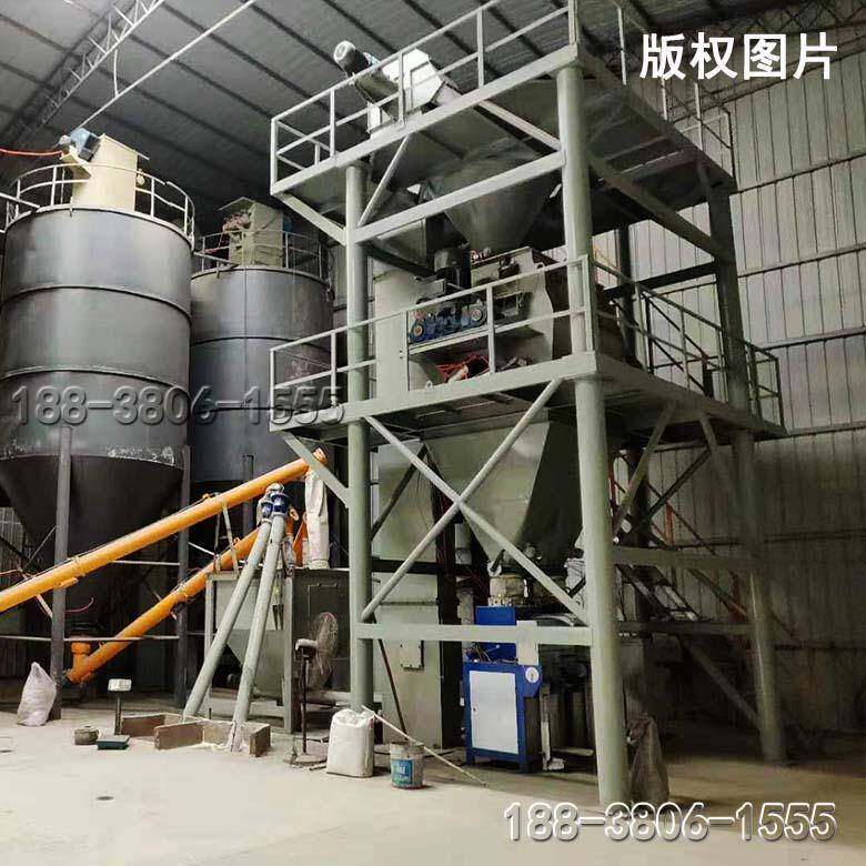 干粉砂浆设粉备FG年产15万吨温砂浆生产线保大型塔楼子式腻机器