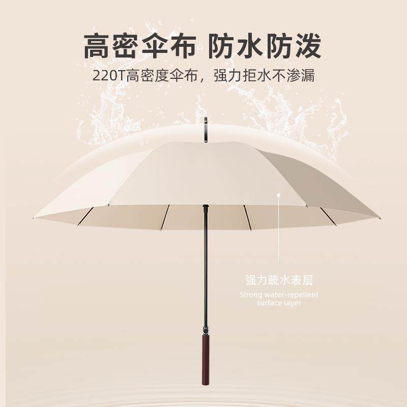 长柄雨伞结女大号加固加厚实抗风暴940雨直男自动伞杆直士销