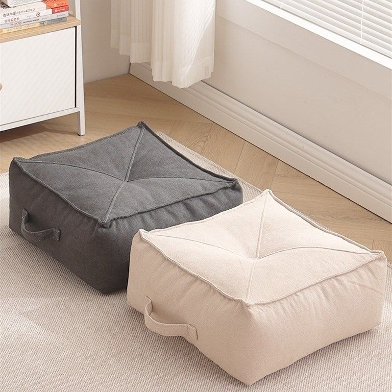 布艺凳子加厚坐垫日式蒲团家用地上榻榻米客厅沙发凳舒适久坐屁垫,居家布艺,蒲团,淘宝优惠券,粉丝福利购,淘宝优惠卷