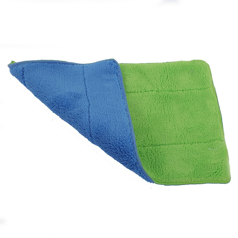 夹固式拖把替换布平板拖把布平拖配布吸水加厚不掉毛地板拖地布