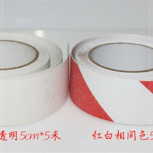 pvc砂面防滑胶带 5CM耐磨防水贴地防滑贴纸免胶 楼梯防滑贴地胶带