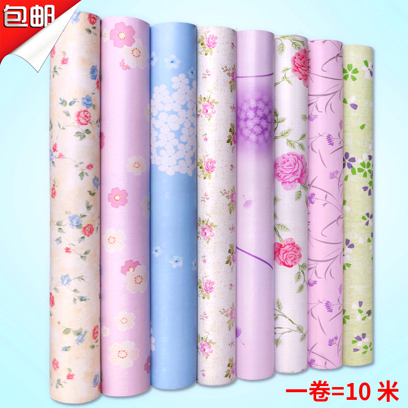 墙纸自粘 10米欧式田园卧室客厅沙发背景墙贴画 大学寝室自贴墙纸,家居饰品,软装墙贴,淘宝优惠券,粉丝福利购,淘宝优惠卷