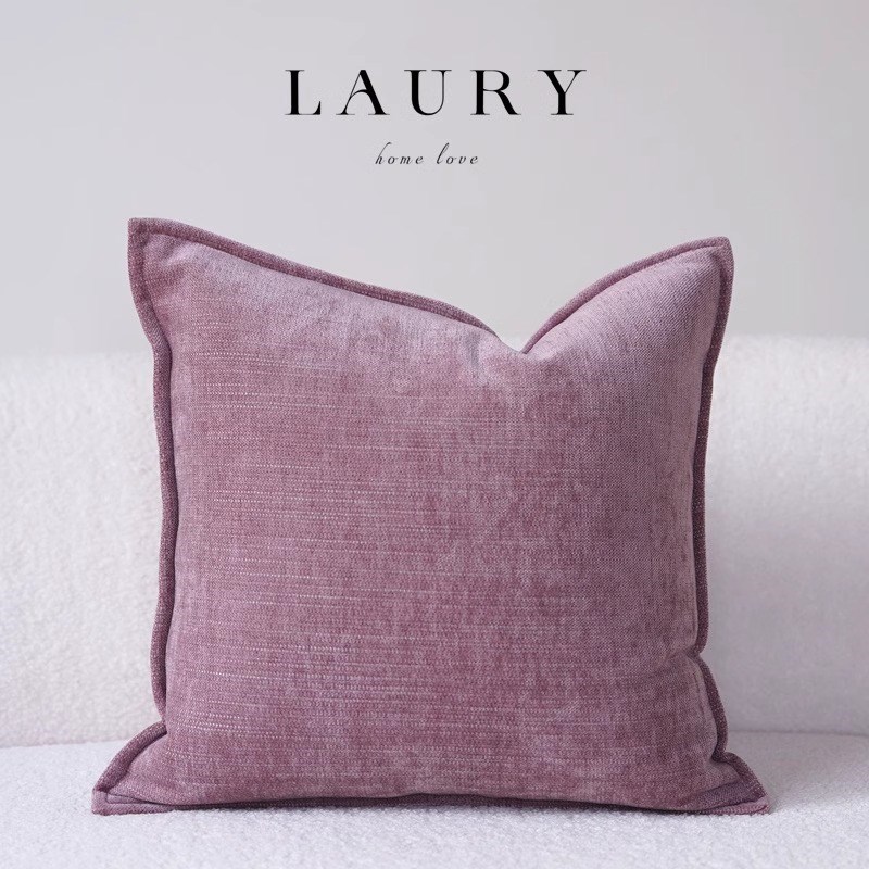 晶绒 米白色抱枕套客厅沙发靠枕抱枕轻奢高级美式靠背枕腰枕