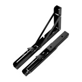 加厚比利支架 L型折叠不锈钢活动隔板托架九比架三角承重置物托架