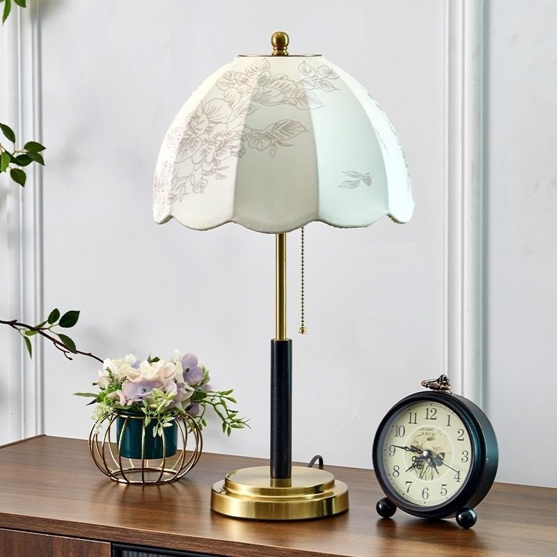 法式复古风台灯落地卧室床头灯美式客厅主卧轻奢高级感氛围小夜灯