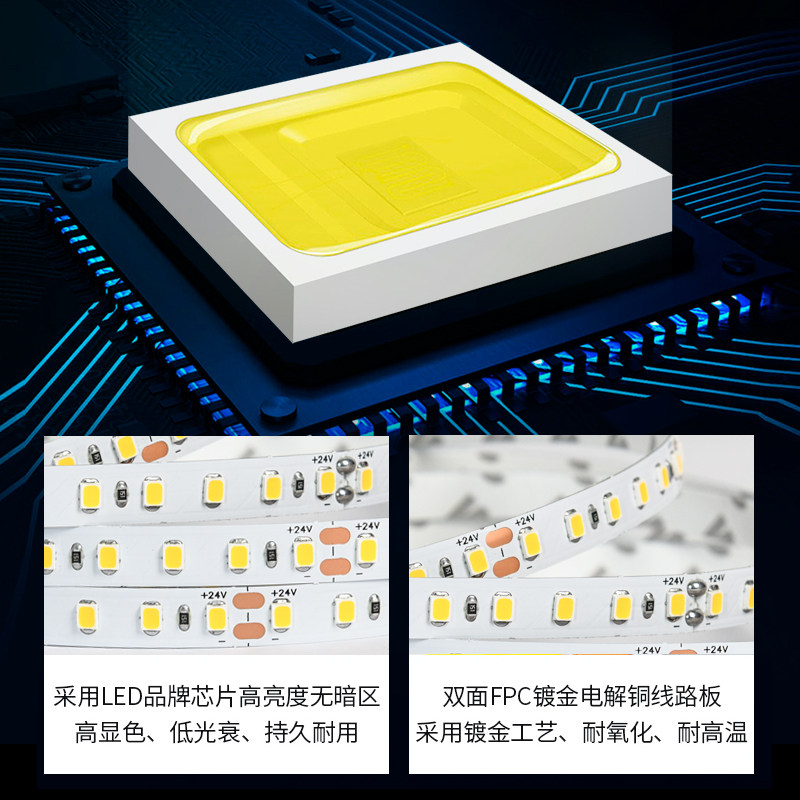 低压12V线条灯槽灯线形灯线性灯条led软灯带超亮贴片自粘灯条24V,家装灯饰光源,室内LED灯带,淘宝优惠券,粉丝福利购,淘宝优惠卷