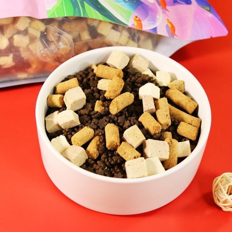 余笙猫粮冻干猫咪发腮成猫幼猫通用型英短美短全阶段1.5公斤增肥