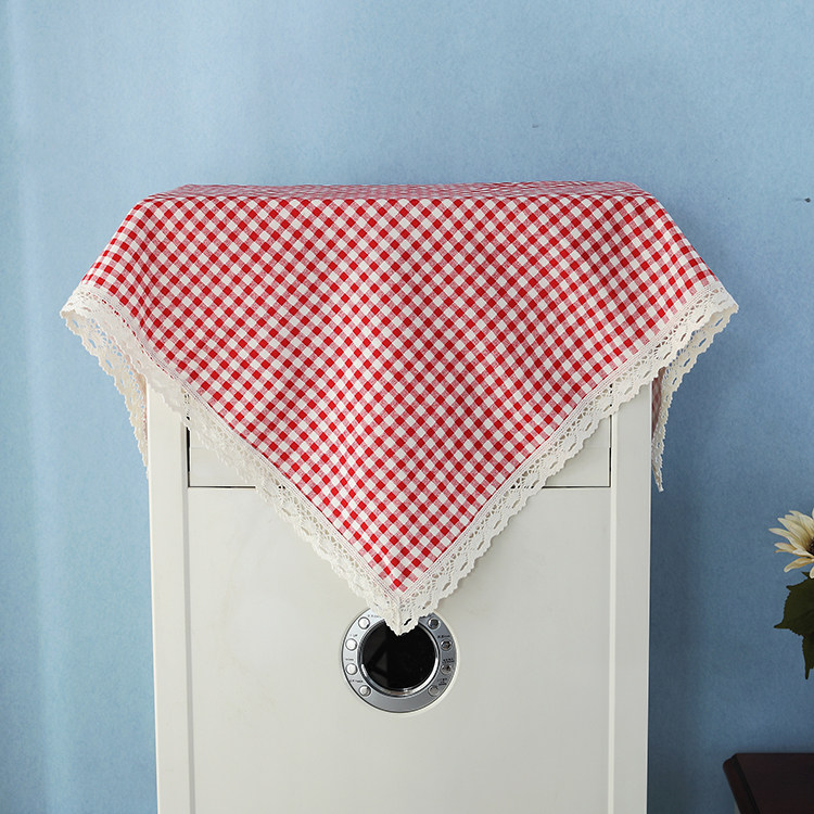 电视机罩防尘罩冰箱洗衣机床头柜盖布多用巾盖巾格子小桌布小方巾,居家布艺,万能盖巾,淘宝优惠券,粉丝福利购,淘宝优惠卷