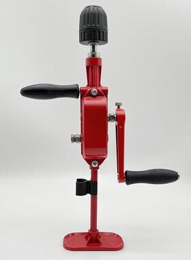 PA6CNRI13531闭式封胸摇钻全自动手摇钻手摇机械钻攻丝机手钻M10M