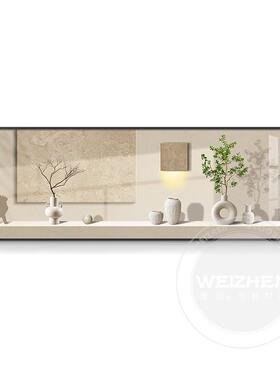 间小清新床头卧室装饰画主风卧房背木景墙简约现代挂画VGK绿植原