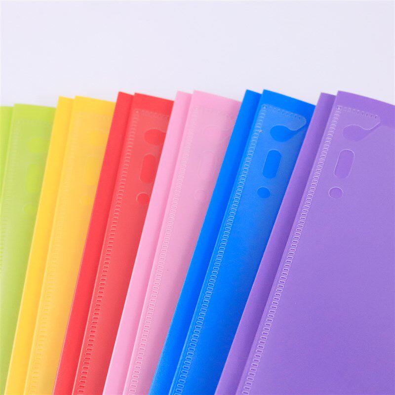 瑞胤祥美式A4pp蝌蚪文件夹试卷收纳袋学生用分类文件夹整理神器