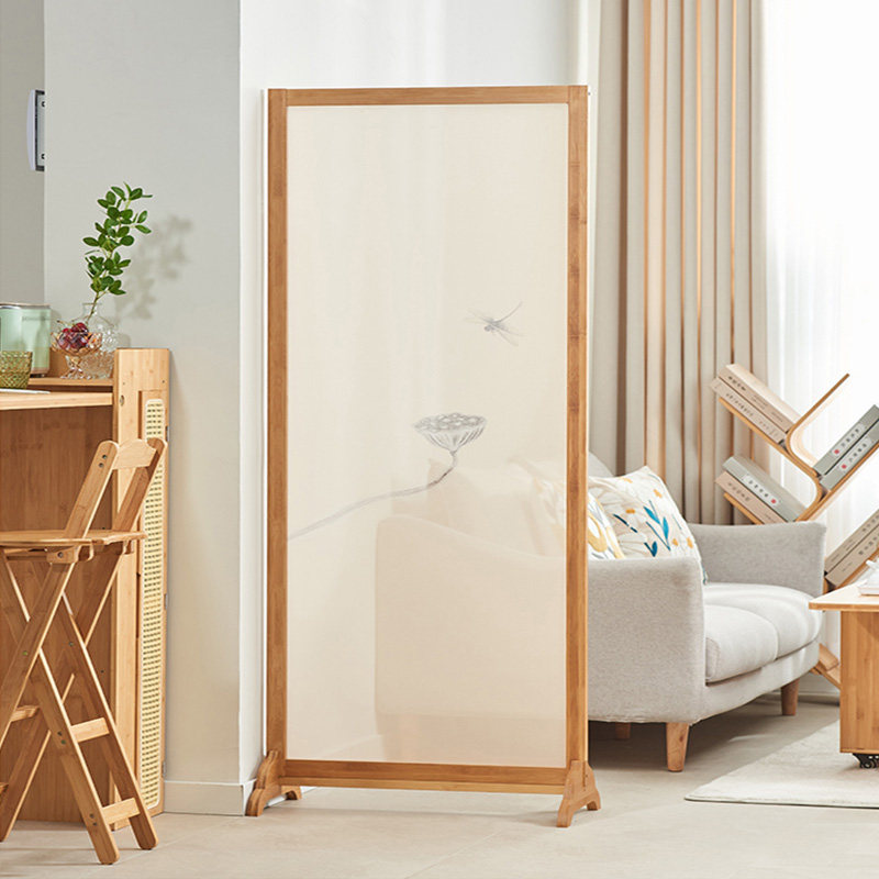 中式折叠屏风隔断墙客厅可移动装饰栅栏座屏办公室饭店专用遮挡帘