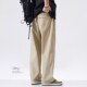 直筒美式 子男春秋款 卡其色工装 PKL男士 裤 男裤 休闲直筒长裤