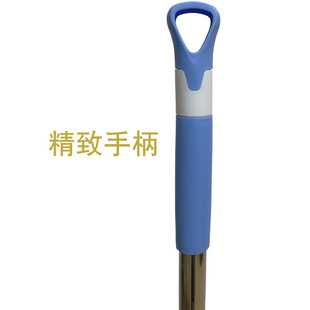 方形毛巾布吸水拖把加粗不锈钢杆超细纤维布家用拖布宽头保洁墩布