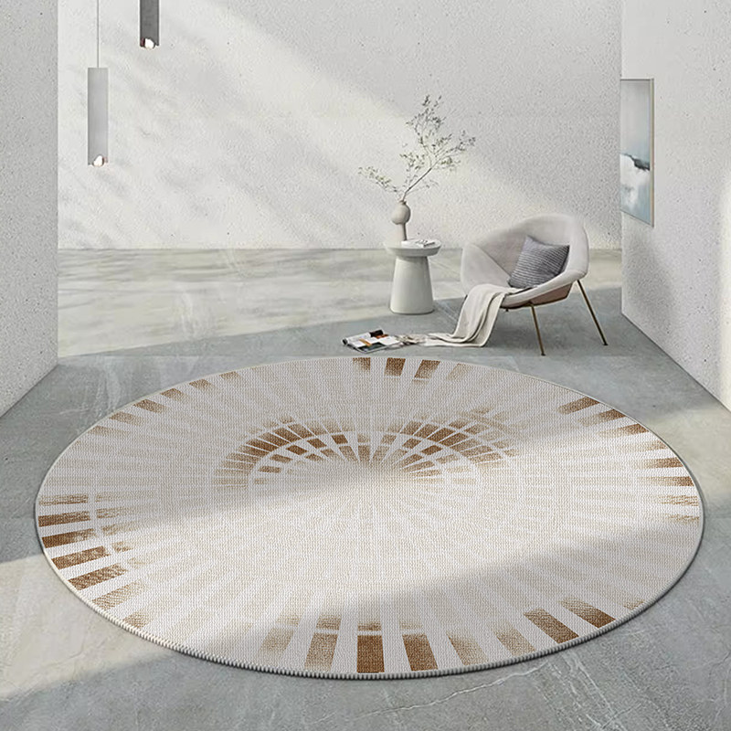 北欧圆形圈绒地毯卧室客厅床边沙发毯家用化妆化妆台电脑摇椅垫子,居家布艺,地毯,淘宝优惠券,粉丝福利购,淘宝优惠卷