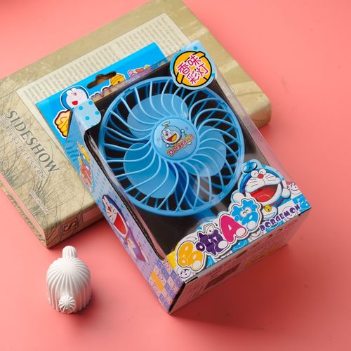 创意儿童台风扇装电池迷你桌面摆件可爱便携奖品礼物幼儿园小学生