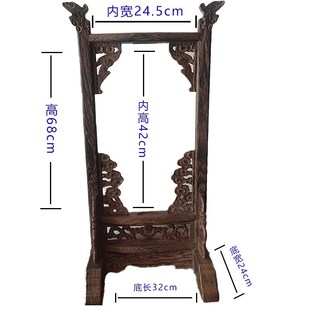 棍子架长枪十八般兵器方天画戟长矛双月红缨枪武术用品展示摆放架