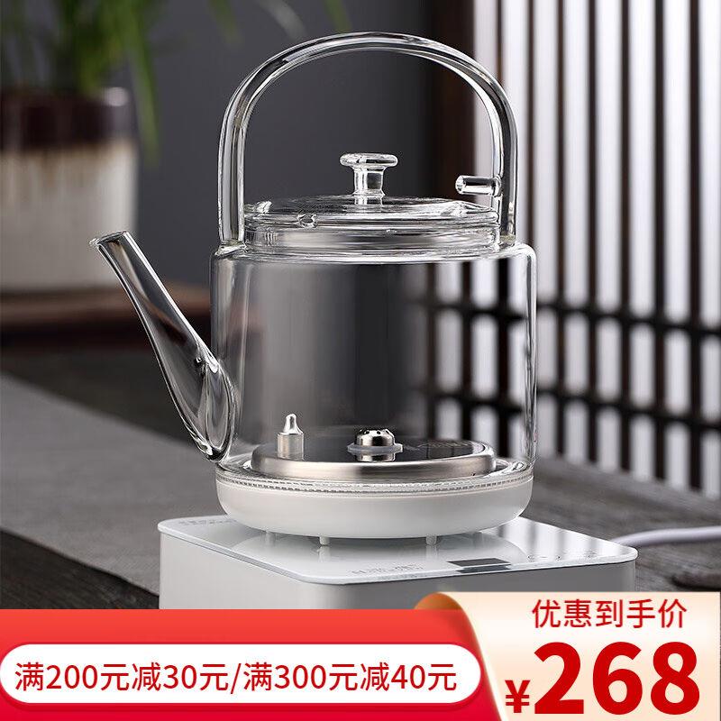 简纤全自动底部上水电热烧水壶套装抽水式功夫茶具泡茶专用煮水壶