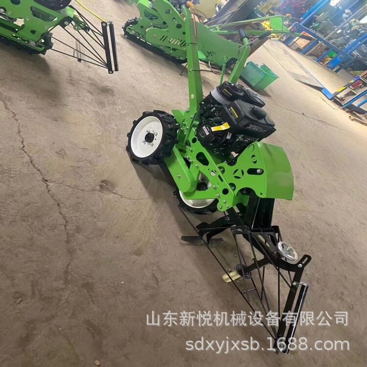 两行大蒜起蒜机 家用小型大蒜收获机 大蒜出土收获机
