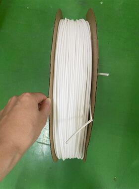 白色热缩M管绝缘套管无字可印字两倍缩环收保绝缘防水2OAM3456M