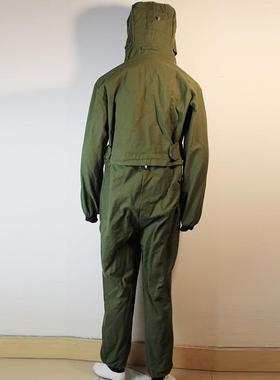 帆磨衣喷打漆服防护喷砂服喷UGC砂帽连体式喷砂衣工作保防护布劳