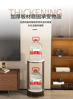 新式花架阳台花架XMG置物架实木花架花子盆客厅中落地式花台架收