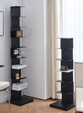 新简创意地隐约形落书架铁多层转角树形家用小户型82361铁艺艺落地书架