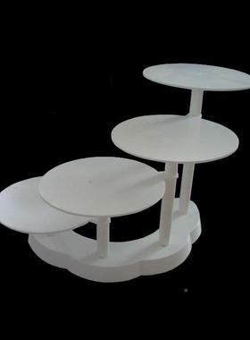 4架层白色可拆卸蛋糕架培AJD烘甜品架多层展示蛋四层烘焙糕展示台