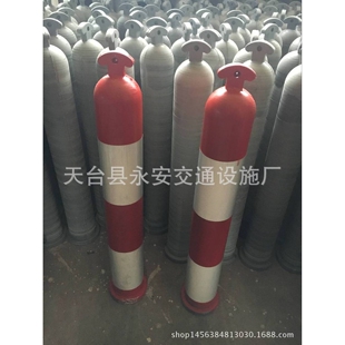 85cm橡胶弹立柱 诱导反光道口柔性柱 道路分道标路桩路障